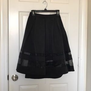 Express Midi Mesh Skirt